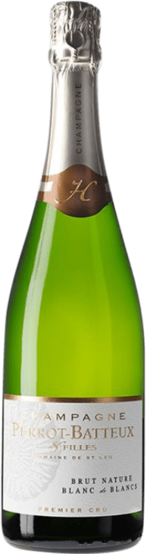 54,95 € | Белое игристое Perrot Batteux Blanc de Blancs Premier Cru Природа Брута A.O.C. Champagne шампанское Франция Chardonnay 75 cl