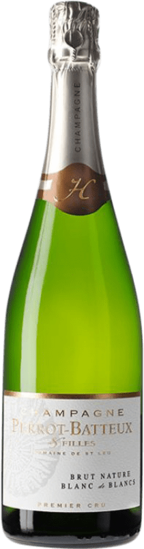 75,95 € Envoi gratuit | Vin Mousseux Blanc Perrot Batteux Brut Nature 1er Premier Cru, Blanc de Blancs A.O.C. Champagne