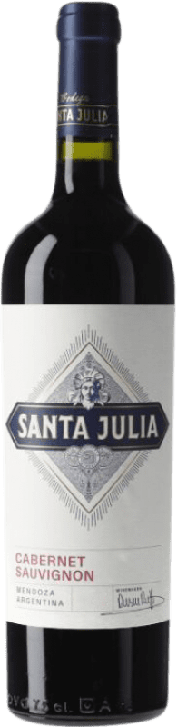 6,95 € Envío gratis | Vino Tinto Santa Julia I.G. Mendoza