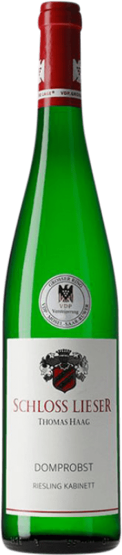 Kostenloser Versand | Weißwein Schloss Lieser Domprobst Kabinett Auction V.D.P. Mosel-Saar-Ruwer Deutschland 75 cl