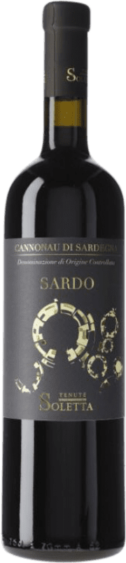 Бесплатная доставка | Красное вино Tenuta Soletta Sardo D.O.C. Cannonau di Sardegna Cerdeña Италия Cannonau 75 cl