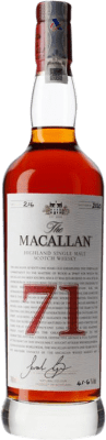 Whisky Single Malt Macallan Speyside Red — Edizione Rossa, Collection — Collezione 71 Anni 70 cl