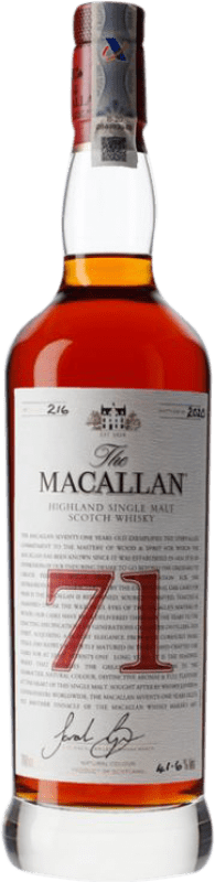 128 749,95 € | Whisky Single Malt Macallan Red — Édition Rouge, Collection Speyside Royaume-Uni 71 Ans 70 cl