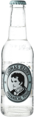 Envio grátis | Caixa de 24 unidades Refrescos e Mixers Thomas Henry Botanical Tonic Alemanha Garrafa Pequena 20 cl