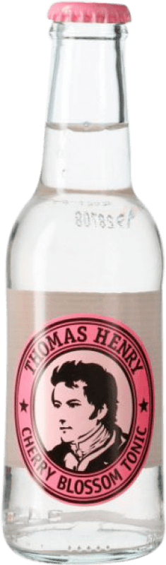 Free Shipping | 24 units box Soft Drinks & Mixers Thomas Henry Cherry Blossom Tonic Germany Small Bottle 20 cl