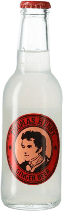 Free Shipping | 24 units box Beer Thomas Henry Ginger Beer Germany Small Bottle 20 cl