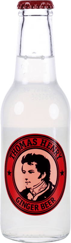55,95 € Envio grátis | Caixa de 24 unidades Mixer Thomas Henry Garrafinha 20 cl Ginger Beer