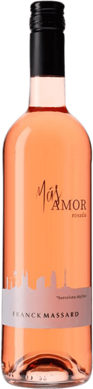 Free Shipping | Rosé wine Vino Amor y Fantasía Más Amor Rosado Catalonia Spain Tempranillo, Grenache 75 cl