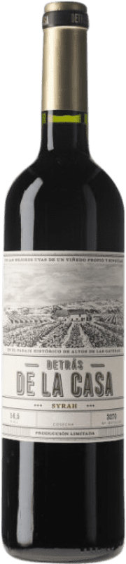 15,95 € | Красное вино Uvas Felices Detrás de la Casa D.O. Yecla Регион Мурсия Испания Syrah 75 cl