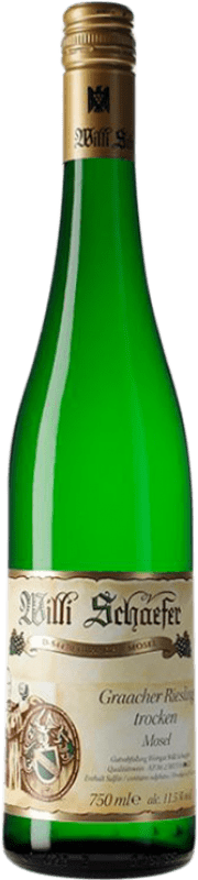 Envoi gratuit | Vin blanc Willi Schaefer Graacher Sec V.D.P. Mosel-Saar-Ruwer Allemagne Riesling 75 cl