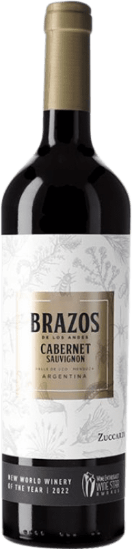 Free Shipping | Red wine Zuccardi Brazos de los Andes I.G. Mendoza Mendoza Argentina Cabernet Sauvignon 75 cl