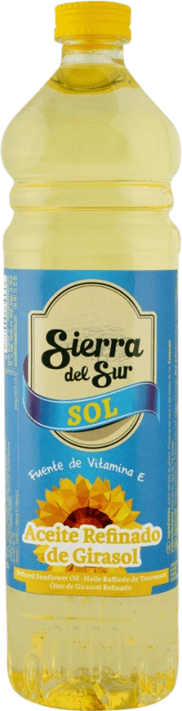 Envío gratis | Aceite de Cocina Sacesa Girasol PET La Rioja España 1 L