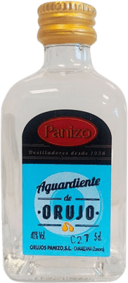 1,95 € | Aguardente Orujo Panizo Aguardiente Castela e Leão Espanha Garrafa Miniatura 5 cl