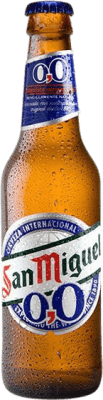 Cerveja Caixa de 30 unidades San Miguel 0,0 Garrafa Pequena 20 cl Sem Álcool