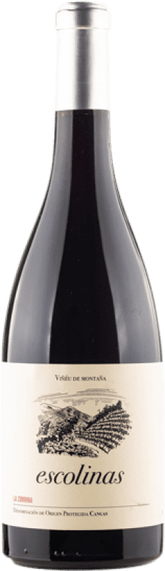 Free Shipping | Red wine Escolinas La Zorrina D.O.P. Vino de Calidad de Cangas Principality of Asturias Spain Carrasquín, Albarín Black 75 cl