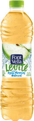 Вода Коробка из 6 единиц Font Vella Levité Manzana 1 L