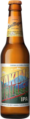 Bier 24 Einheiten Box San Miguel Ipa Drittel-Liter-Flasche 33 cl