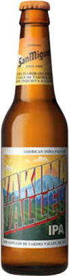 ビール 24個入りボックス San Miguel Yakima Valley Ipa 3分の1リットルのボトル 33 cl