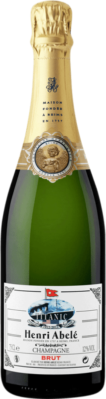 Spedizione Gratuita | Spumante bianco Henri Abelé Titanic D.O. Cava Catalogna Spagna 75 cl