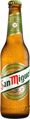 Beer 24 units box San Miguel Special Third-Liter Bottle 33 cl Gluten Free