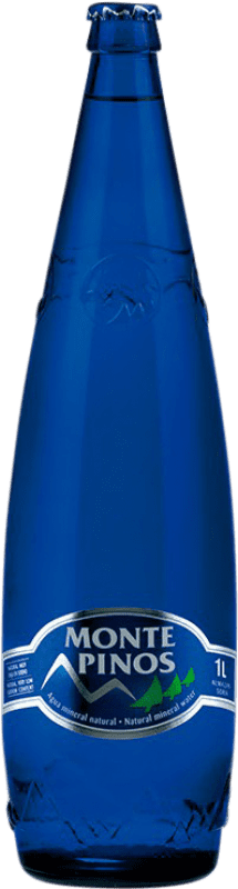 12,95 € Envoi gratuit | Boîte de 12 unités Eau Monte Pinos Blue — Édition Bleue, Mineral Natural — Minérale Naturelle Verre