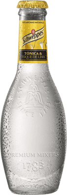 Refrescos e Mixers Caixa de 24 unidades Schweppes Tónica Premium Heritage Garrafa Pequena 20 cl