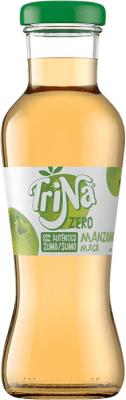 Refrescos y Mixers Caja de 24 unidades Trina Manzana Zero Botellín 25 cl