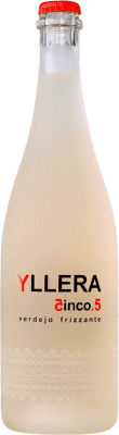 Kostenloser Versand | Weißwein Yllera Cinco.5 Blanco Frizzante 5.5 D.O. Rueda Kastilien und León Spanien Verdejo Halbe Flasche 37 cl