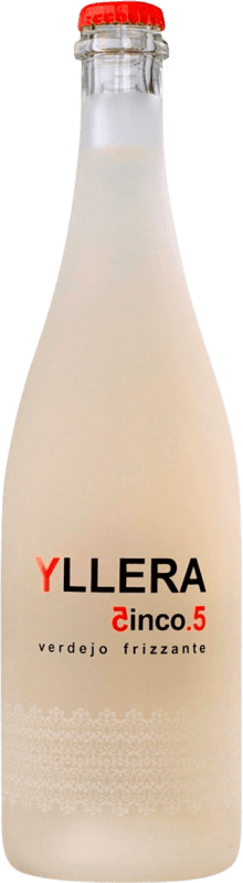 Envio grátis | Espumante Branco Yllera 5.5 Frizzante — Meio Espumante D.O. Rueda Castela e Leão Espanha Verdejo Meia Garrafa 37 cl