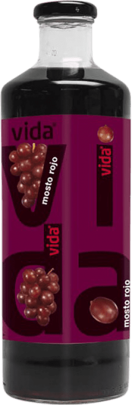 送料無料 | 12個入りボックス ソフトドリンク Vida Tinto — 赤 スペイン 1 L Mosto — マスト（果汁）