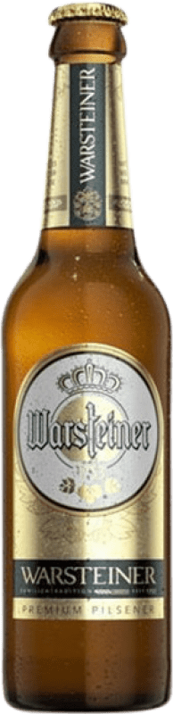 47,95 € | Scatola da 24 unità Birra Warsteiner Germania Bottiglietta Terzo 33 cl