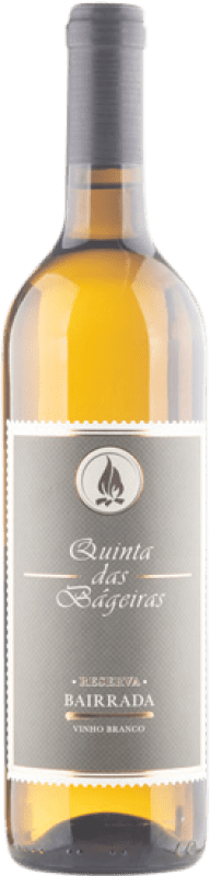 Free Shipping | White wine Quinta das Bageiras Blanco Reserve D.O.C. Bairrada Portugal Cercial, Bical 75 cl