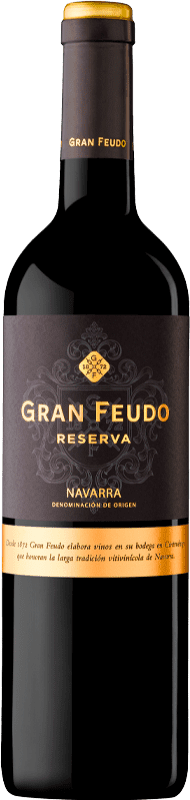 19,95 € 免费送货 | 红酒 Gran Feudo 预订 D.O. Navarra 瓶子 Magnum 1,5 L