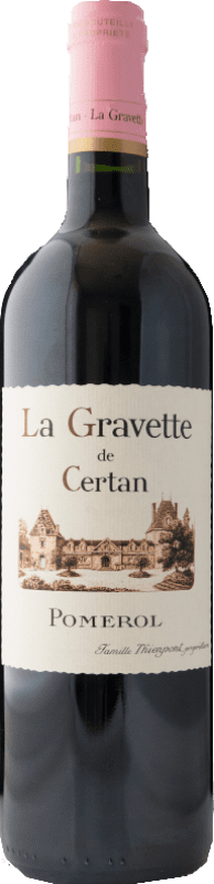 94,95 € | Красное вино Vieux Château Certan La Gravette A.O.C. Pomerol Бордо Франция Merlot, Cabernet Sauvignon 75 cl