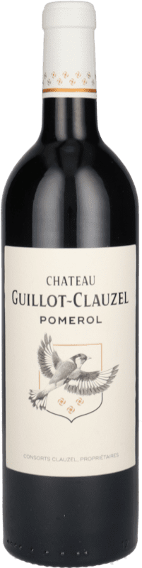 Free Shipping | Red wine Château Guillot Clauzel A.O.C. Pomerol Bordeaux France Merlot, Cabernet Franc 75 cl