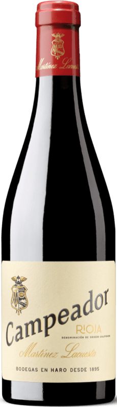 19,95 € | Красное вино Martínez Lacuesta Campeador Резерв D.O.Ca. Rioja Ла-Риоха Испания Tempranillo, Grenache 75 cl