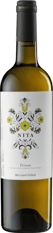 Бесплатная доставка | Белое вино Meritxell Pallejà Nita Blanc D.O.Ca. Priorat Испания Grenache White, Viognier, Chenin White 75 cl