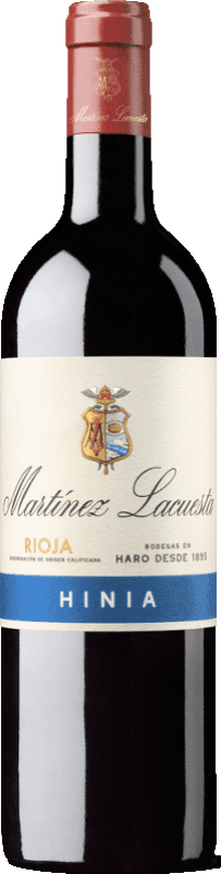 25,95 € | Red wine Martínez Lacuesta Hinia D.O.Ca. Rioja The Rioja Spain Tempranillo, Graciano, Mazuelo 75 cl