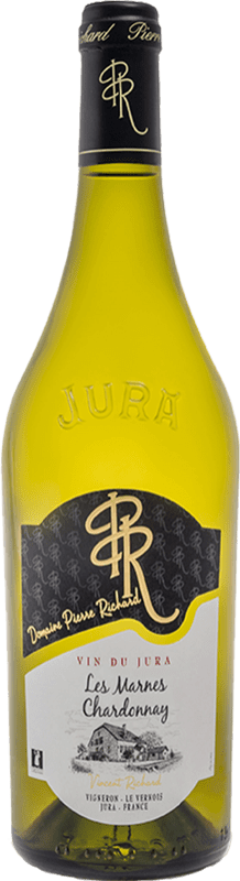 Бесплатная доставка | Белое вино Pierre Richard Les Marnes A.O.C. Côtes du Jura Jura Франция Chardonnay 75 cl