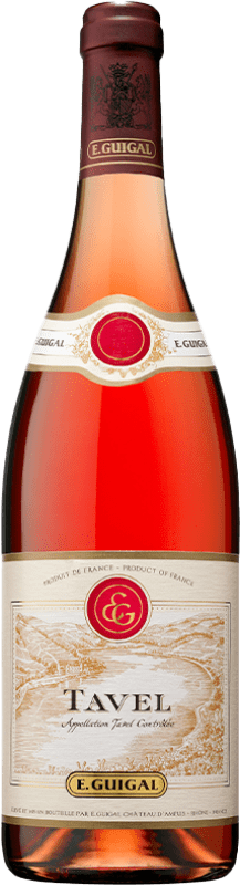 19,95 € | Rosé wine E. Guigal Rosé A.O.C. Tavel Rhône France Syrah, Grenache, Cinsault, Clairette Blanche 75 cl