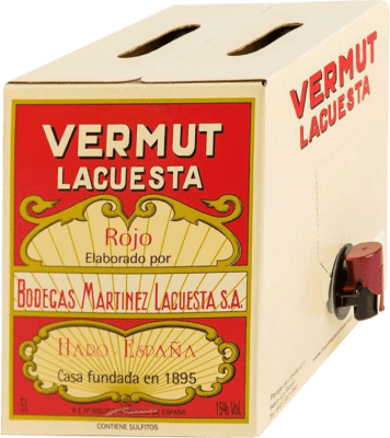 Vermouth Martínez Lacuesta Rojo Special Bottle 5 L