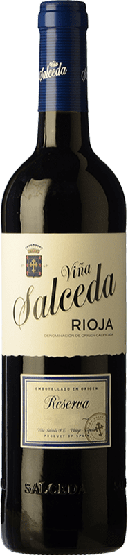 29,95 € Kostenloser Versand | Rotwein Viña Salceda Reserve D.O.Ca. Rioja Magnum-Flasche 1,5 L