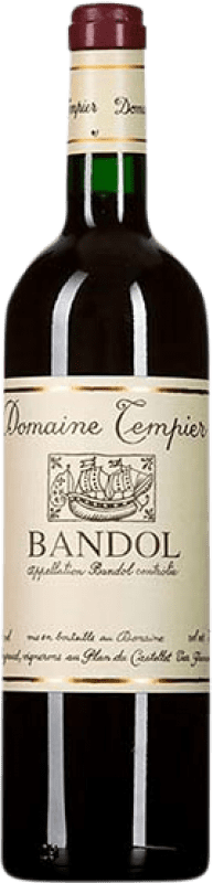 Free Shipping | Red wine Tempier Classique A.O.C. Bandol Provence France Monastrell, Grenache Tintorera, Carignan, Cinsault 75 cl