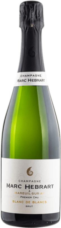 Envio grátis | Espumante branco Marc Hébrart Premier Cru Blanc de Blancs Brut A.O.C. Champagne Champagne França Chardonnay 75 cl