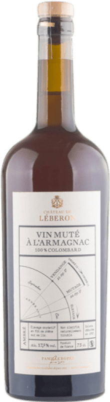 49,95 € | Vino fortificato Château de Leberon Vin Muté a l'Armagnac I.G.P. Bas Armagnac Francia San Colombano 75 cl