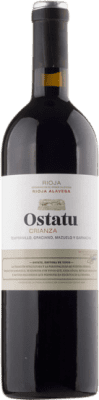 10,95 € | Vin rouge Ostatu Crianza D.O.Ca. Rioja La Rioja Espagne Tempranillo, Grenache, Graciano, Mazuelo Bouteille Medium 50 cl