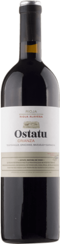 16,95 € Бесплатная доставка | Красное вино Ostatu старения D.O.Ca. Rioja бутылка Medium 50 cl