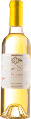 Kostenloser Versand | Süßer Wein Château Grillon A.O.C. Sauternes Bordeaux Frankreich Sauvignon Weiß, Sémillon, Muscadelle Halbe Flasche 37 cl