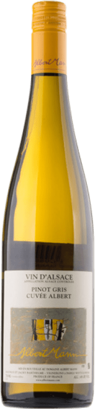 Free Shipping | White wine Albert Mann Cuvée Albert A.O.C. Alsace Alsace France Pinot Grey 75 cl