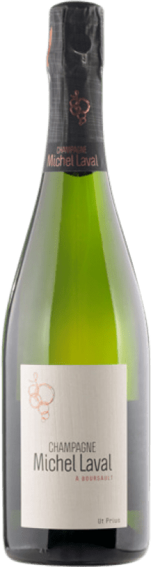 56,95 € | Белое игристое Michel Laval Ut Prius A.O.C. Champagne шампанское Франция Pinot Meunier 75 cl